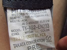 Mitsubishi Pajero Cintura di sicurezza anteriore 