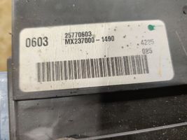 Cadillac SRX Climate control unit 25770603