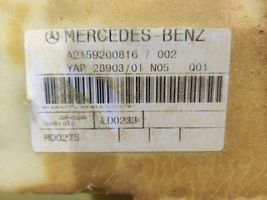 Mercedes-Benz CL C215 Galinė sėdynė A2159200016