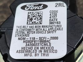Ford Fusion II Ceinture de sécurité arrière HG93F611B68AC