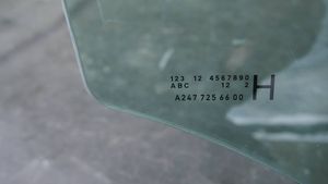 Mercedes-Benz B W247 priekšējo durvju stikls (četrdurvju mašīnai) A2477256600