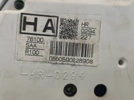 Honda Jazz Compteur de vitesse tableau de bord HR0294227