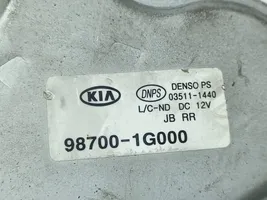 KIA Rio Galinio stiklo valytuvo varikliukas 987001G000