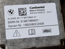 BMW 3 G20 G21 Module de contrôle airbag 9873894