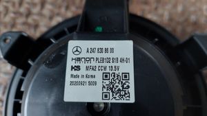 Mercedes-Benz A W177 Pulseur d'air habitacle A2478308600