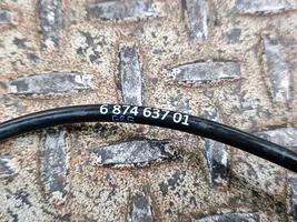 BMW 5 G30 G31 Czujnik prędkości obrotowej koła ABS 6874637