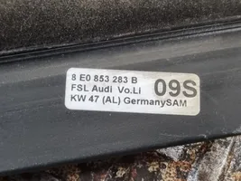 Audi A4 S4 B7 8E 8H Rivestimento modanatura del vetro della portiera anteriore 8E0853283B