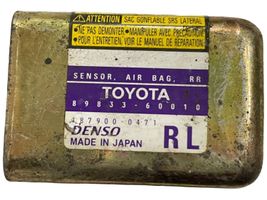 Toyota Land Cruiser (J120) Sensore d’urto/d'impatto apertura airbag 8983360010