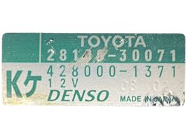 Toyota Land Cruiser (J150) Motor de arranque 4280001371