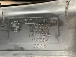 BMW 5 E60 E61 Staffa del pannello di supporto del radiatore 7050537