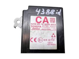 Toyota Avensis T270 Sterownik / Moduł kontroli ciśnienia w oponach 8976005031