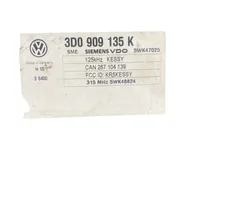 Volkswagen Phaeton Keyless Steuergerät 3D0909135K