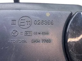 Toyota Avensis T270 Rétroviseur électrique de porte avant E11026399