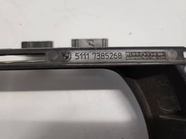 BMW 6 F12 F13 Kratka dolna zderzaka przedniego 51117385268