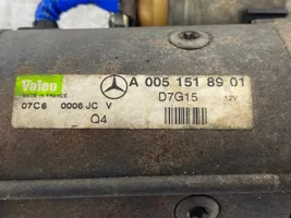 Mercedes-Benz E W211 Motor de arranque A0051518901