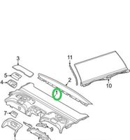 BMW 7 G11 G12 Elektrinė galinio stiklo užuolaida 51467425528