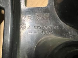 Mercedes-Benz S W222 Staffa angolare del supporto di montaggio del paraurti A2228850521