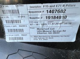 BMW X6 F16 B-pilarin verhoilu (alaosa) 51437324913