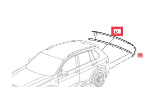 Volkswagen Tiguan Modanatura della barra di rivestimento del paraurti anteriore 5NA853835