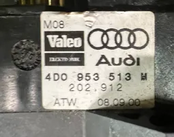 Audi A8 S8 D2 4D Commodo, commande essuie-glace/phare 4D0953503B