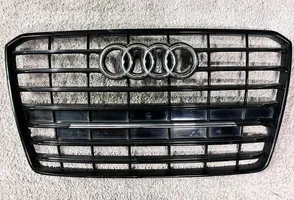 Audi A8 S8 D4 4H Etupuskurin ylempi jäähdytinsäleikkö 4H0853651AA