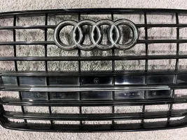 Audi A8 S8 D4 4H Etupuskurin ylempi jäähdytinsäleikkö 4H0853651AA