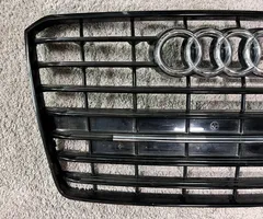 Audi A8 S8 D4 4H Etupuskurin ylempi jäähdytinsäleikkö 4H0853651AA