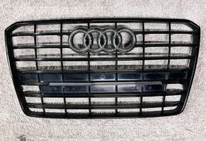 Audi A8 S8 D4 4H Maskownica / Grill / Atrapa górna chłodnicy 4H0853651AA