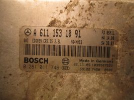 Mercedes-Benz Sprinter W901 W902 W903 W904 Komputer / Sterownik ECU i komplet kluczy 