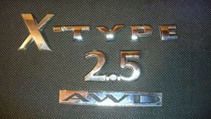 Jaguar X-Type Manufacturer badge logo/emblem 