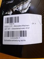 Mercedes-Benz S X222 Maybach Verkleidung seitlich Fußraum A2226901640