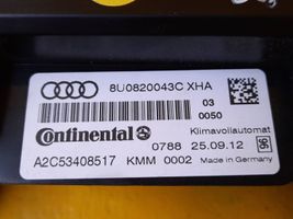 Audi Q3 8U Ilmastointi-/lämmityslaitteen säätimen kehys 8U0820043C