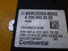 Mercedes-Benz C W205 Įpurškimo valdymo blokas A0009003505