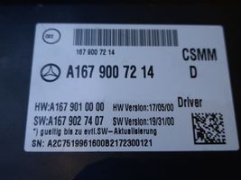 Mercedes-Benz GLE W167 Istuimen säädön moduuli A1679007214