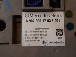 Mercedes-Benz Sprinter W907 W910 Console centrale, commande de multimédia l'unité principale A9079001703