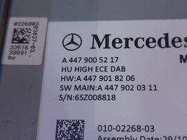 Mercedes-Benz Vito Viano W447 Radion/GPS-laitteen pääyksikön kehys A4479005217