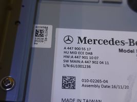 Mercedes-Benz Vito Viano W447 Mascherina unità principale autoradio/GPS A4479005517