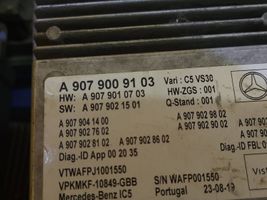 Mercedes-Benz Sprinter W907 W910 Konsola środkowa / Radio / GPS A9079009103