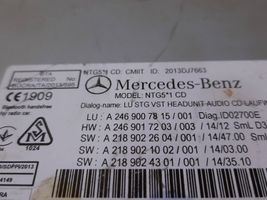 Mercedes-Benz B W246 W242 Radion/GPS-laitteen pääyksikön kehys A2469007815