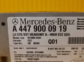 Mercedes-Benz V Class W447 Mascherina unità principale autoradio/GPS A4479000919