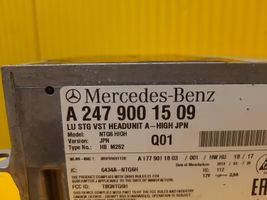 Mercedes-Benz B W247 Cadre, panneau d'unité radio / GPS A2479001509