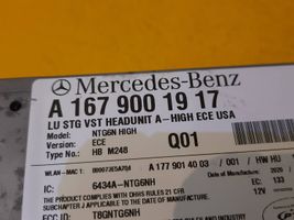 Mercedes-Benz GLE W167 Cadre, panneau d'unité radio / GPS A1679001917