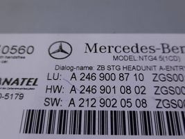 Mercedes-Benz B W246 W242 Radio/CD/DVD/GPS-pääyksikkö A2469008710