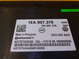 Volkswagen Golf VIII Steuergerät Niveauregulierung Luftfederung 1EA907376