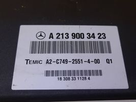 Mercedes-Benz E W213 Muut ohjainlaitteet/moduulit A2139003423