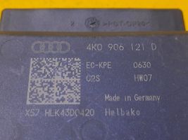 Audi A6 S6 C8 4K Polttoaineen ruiskutuspumpun ohjainlaite/moduuli 4K0906121D