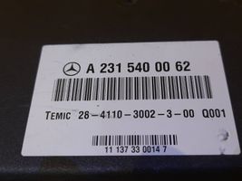 Mercedes-Benz SL R231 Module de commande suspension pneumatique arrière A2315400062