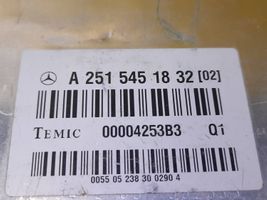 Mercedes-Benz R W251 Sterownik / Moduł tylnego zawieszenia pneumatycznego A2515451832