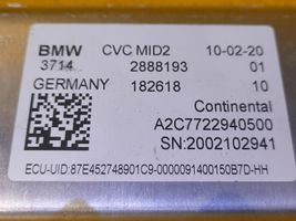 BMW X7 G07 Ilmajousituksen ohjainlaite/moduuli, takana 2888193