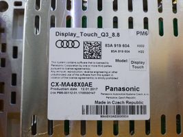 Audi Q3 F3 Monitor / wyświetlacz / ekran 83A919604